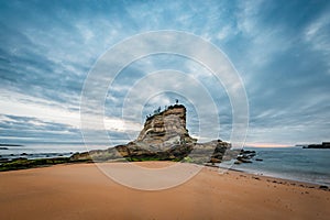 Camello Beach in Santander, Cantabria, Spain photo